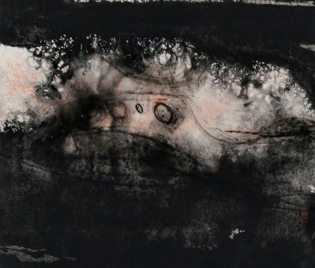 Dew Turns White Tonight Yang Jian artwork detail